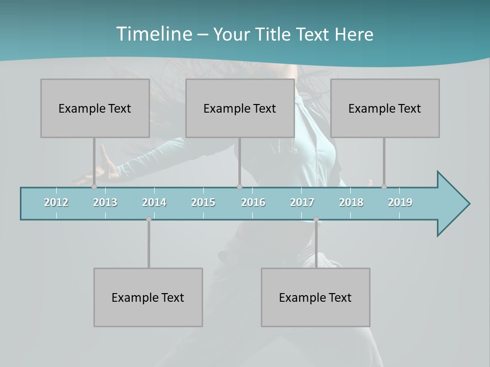 Vertical  Posing PowerPoint Template