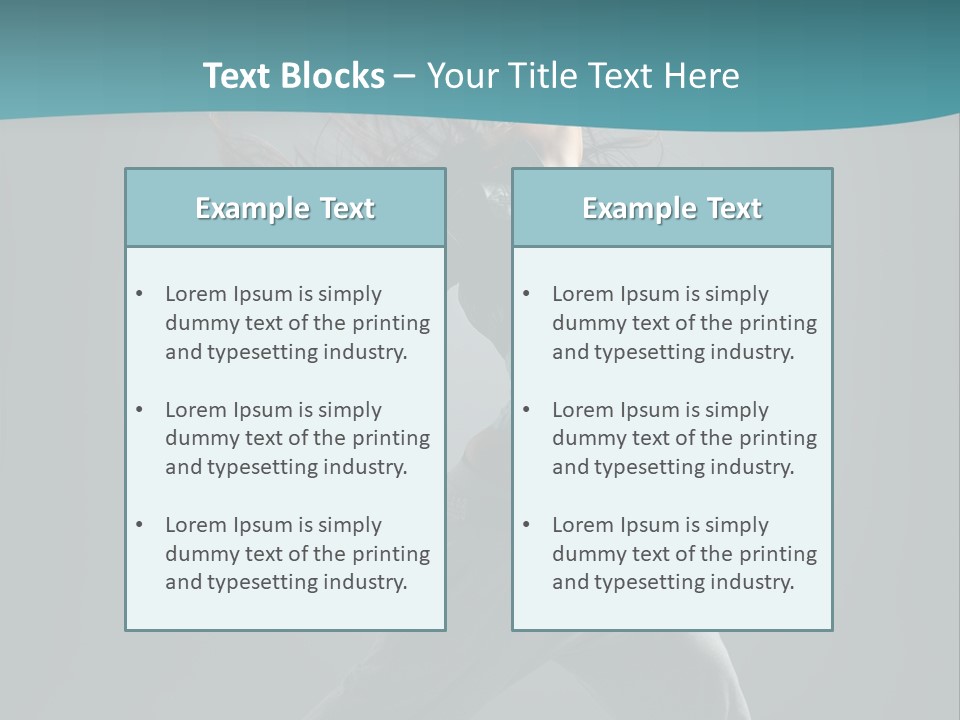Vertical  Posing PowerPoint Template