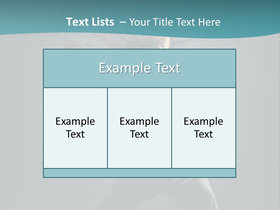 Vertical  Posing PowerPoint Template