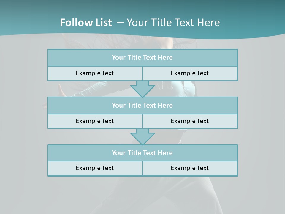 Vertical  Posing PowerPoint Template