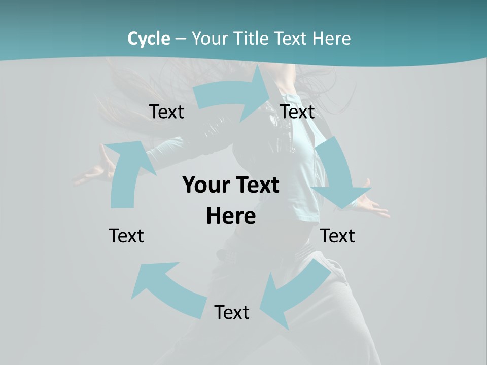 Vertical  Posing PowerPoint Template