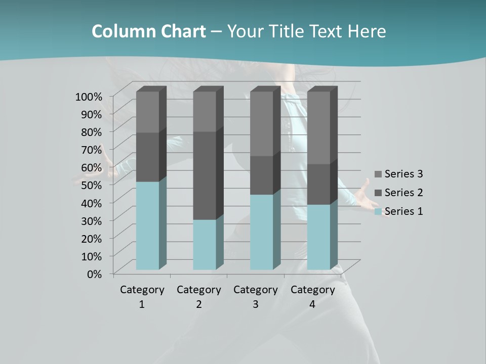 Vertical  Posing PowerPoint Template