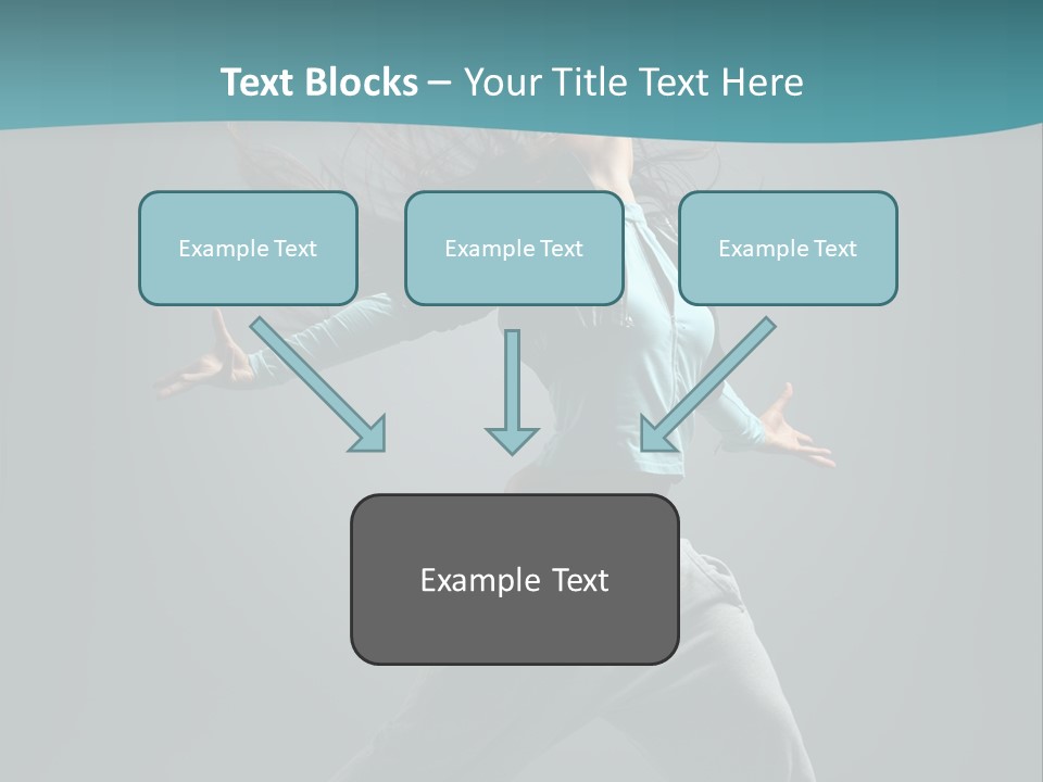 Vertical  Posing PowerPoint Template