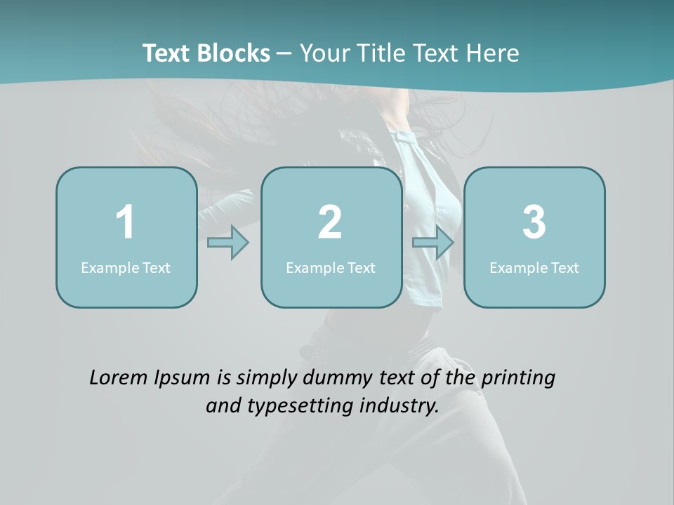 Vertical  Posing PowerPoint Template
