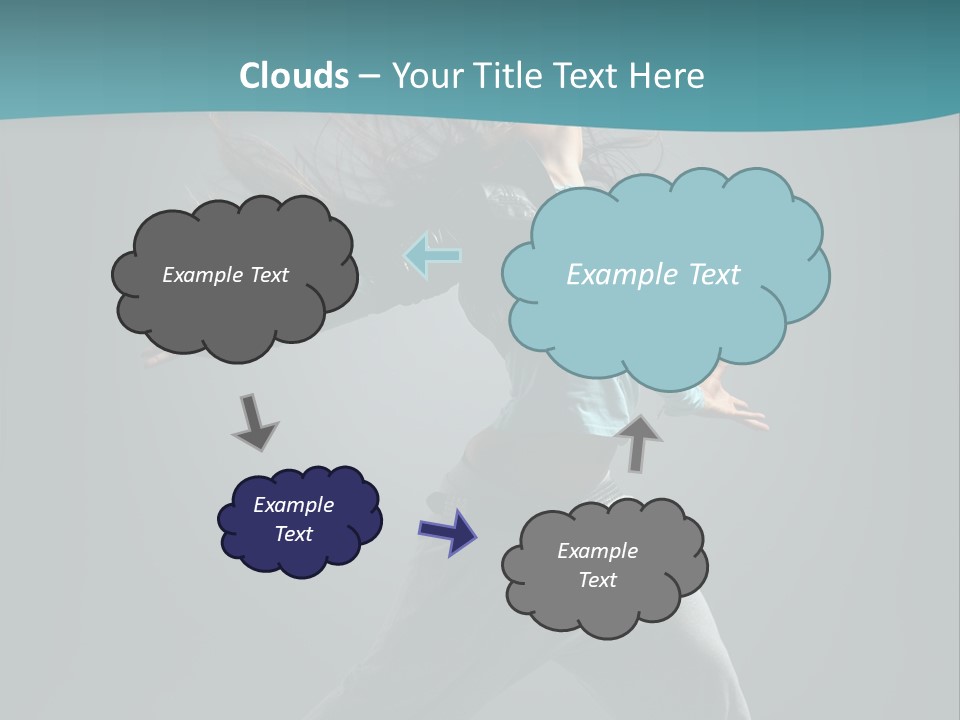 Vertical  Posing PowerPoint Template
