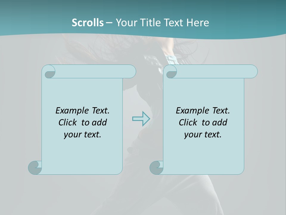 Vertical  Posing PowerPoint Template
