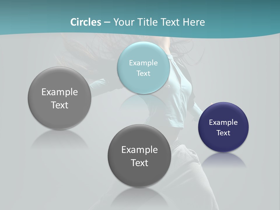 Vertical  Posing PowerPoint Template