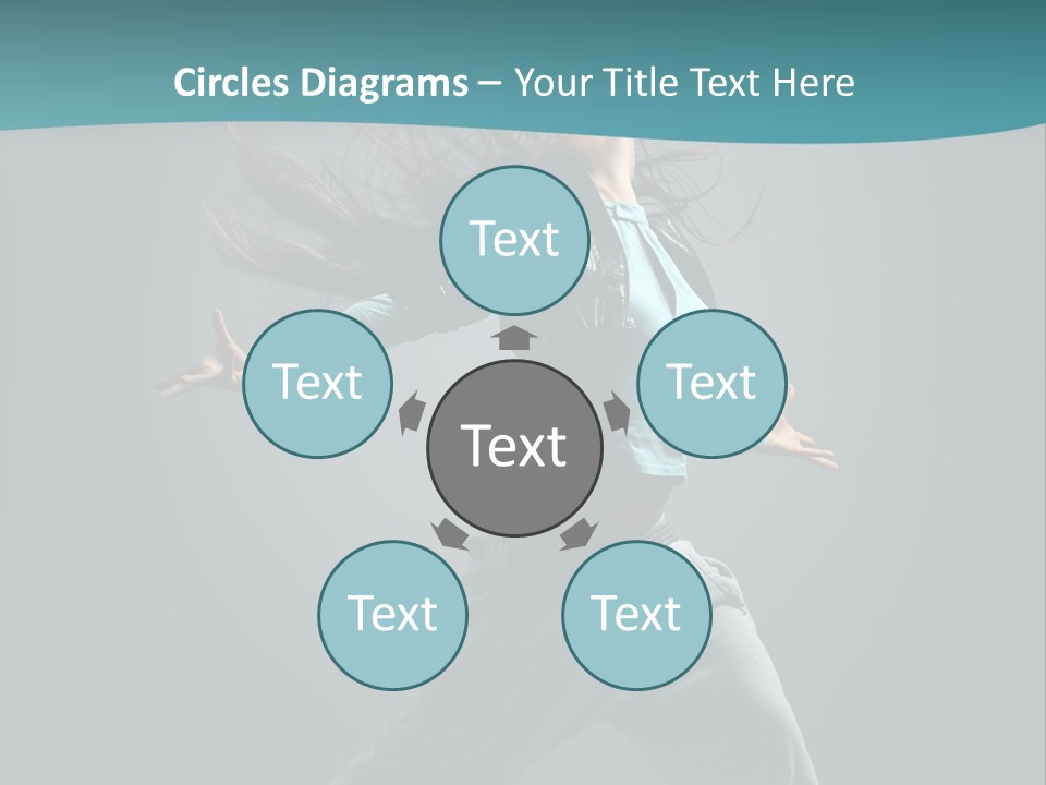 Vertical  Posing PowerPoint Template