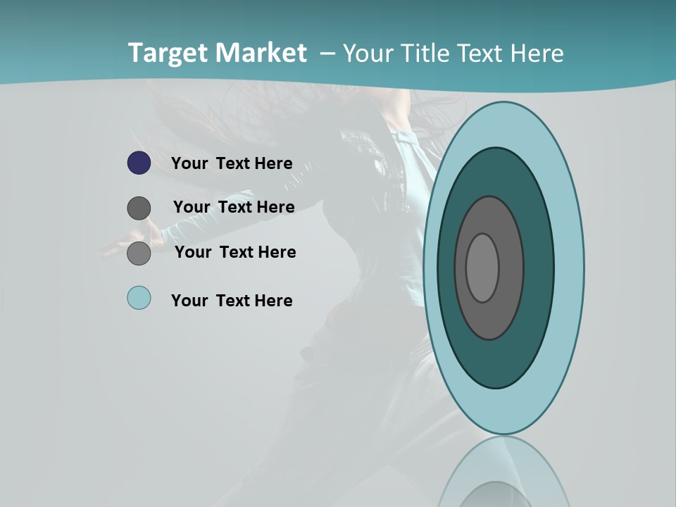 Vertical  Posing PowerPoint Template