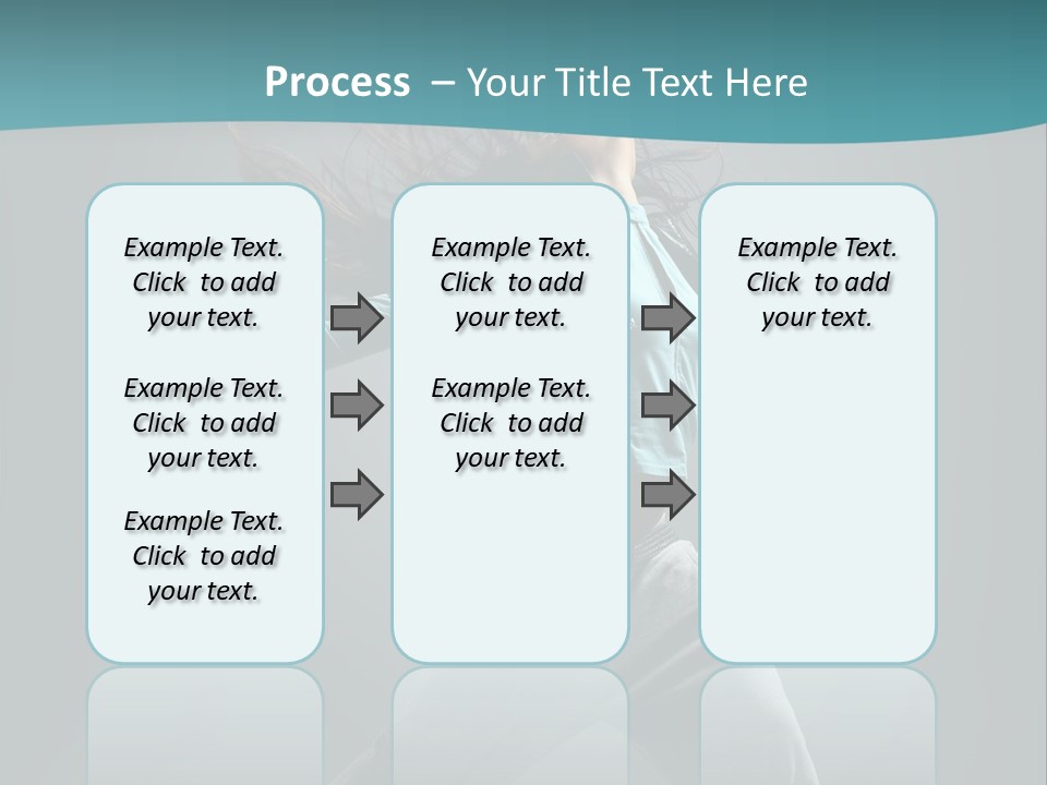Vertical  Posing PowerPoint Template