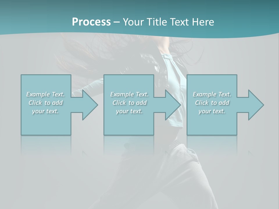 Vertical  Posing PowerPoint Template