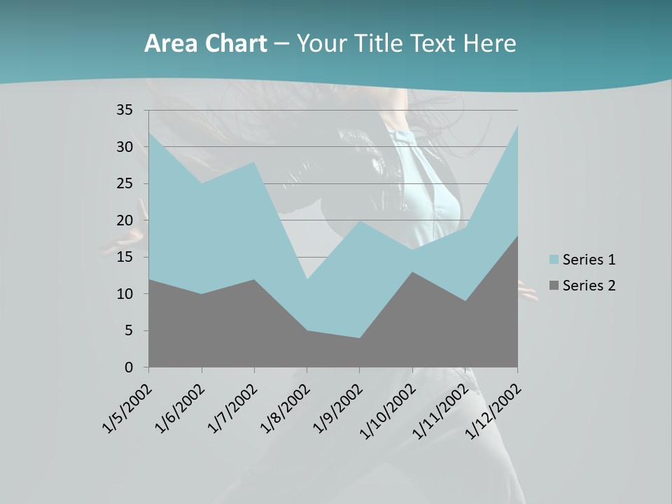Vertical  Posing PowerPoint Template