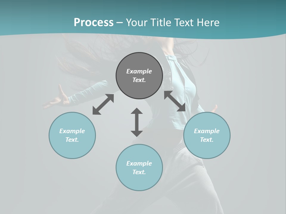 Vertical  Posing PowerPoint Template