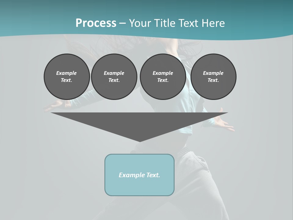 Vertical  Posing PowerPoint Template