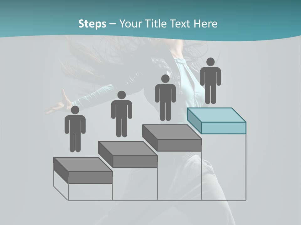 Vertical  Posing PowerPoint Template
