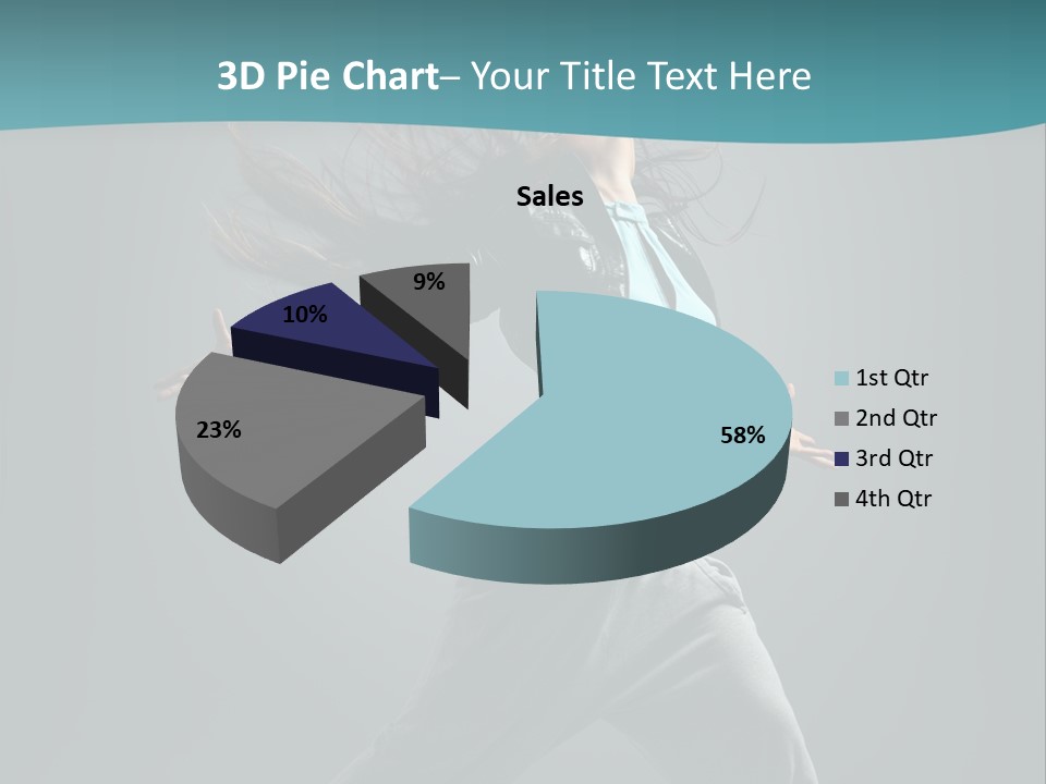 Vertical  Posing PowerPoint Template