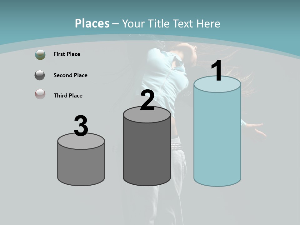 Grace Sensuality Fitness PowerPoint Template