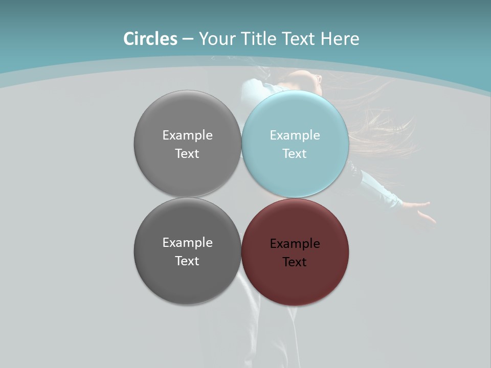 Grace Sensuality Fitness PowerPoint Template