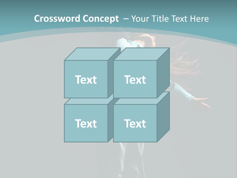 Grace Sensuality Fitness PowerPoint Template