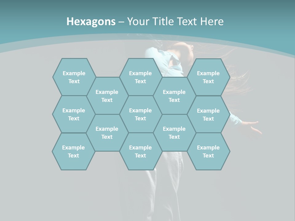 Grace Sensuality Fitness PowerPoint Template