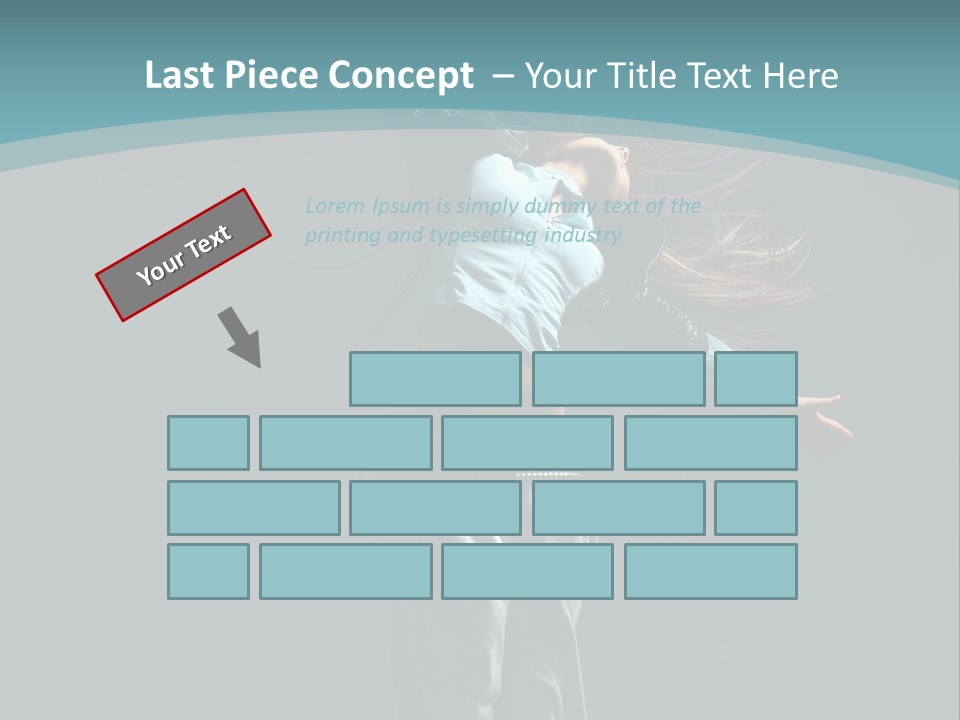 Grace Sensuality Fitness PowerPoint Template