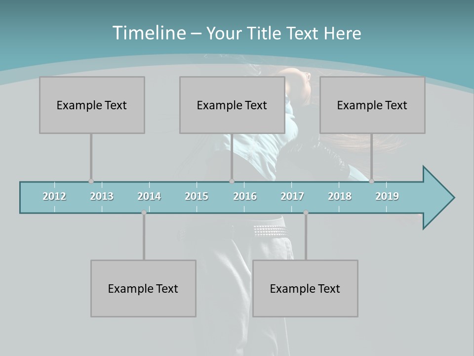 Grace Sensuality Fitness PowerPoint Template