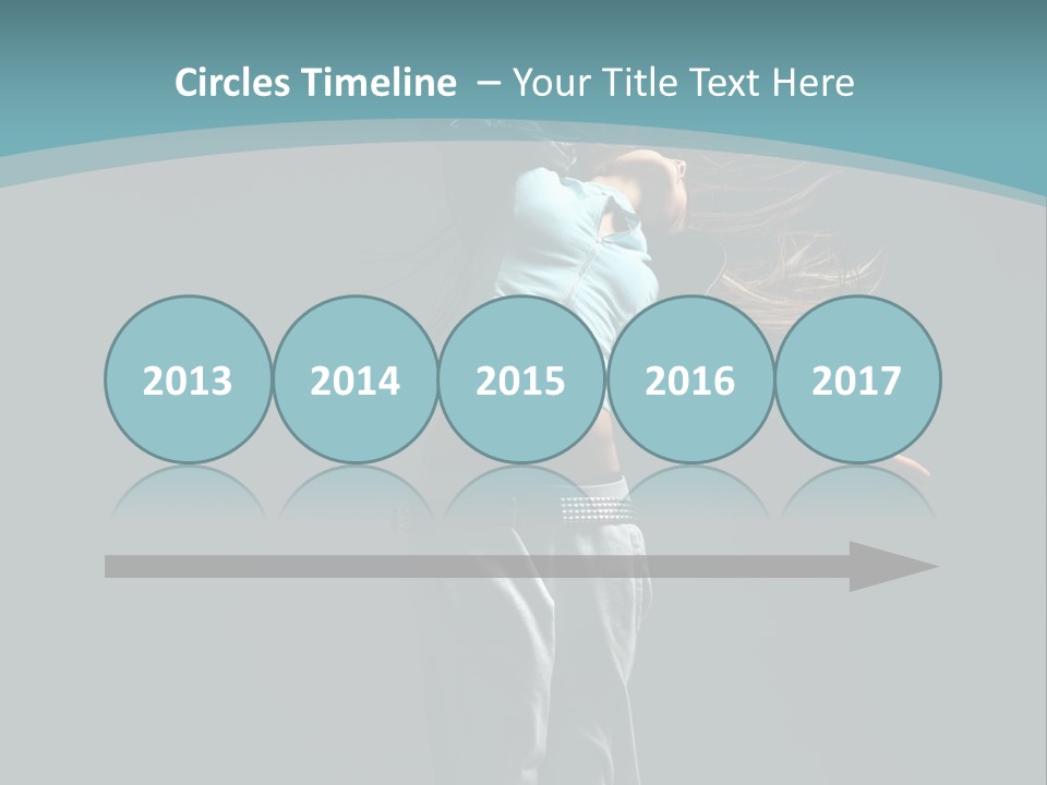 Grace Sensuality Fitness PowerPoint Template