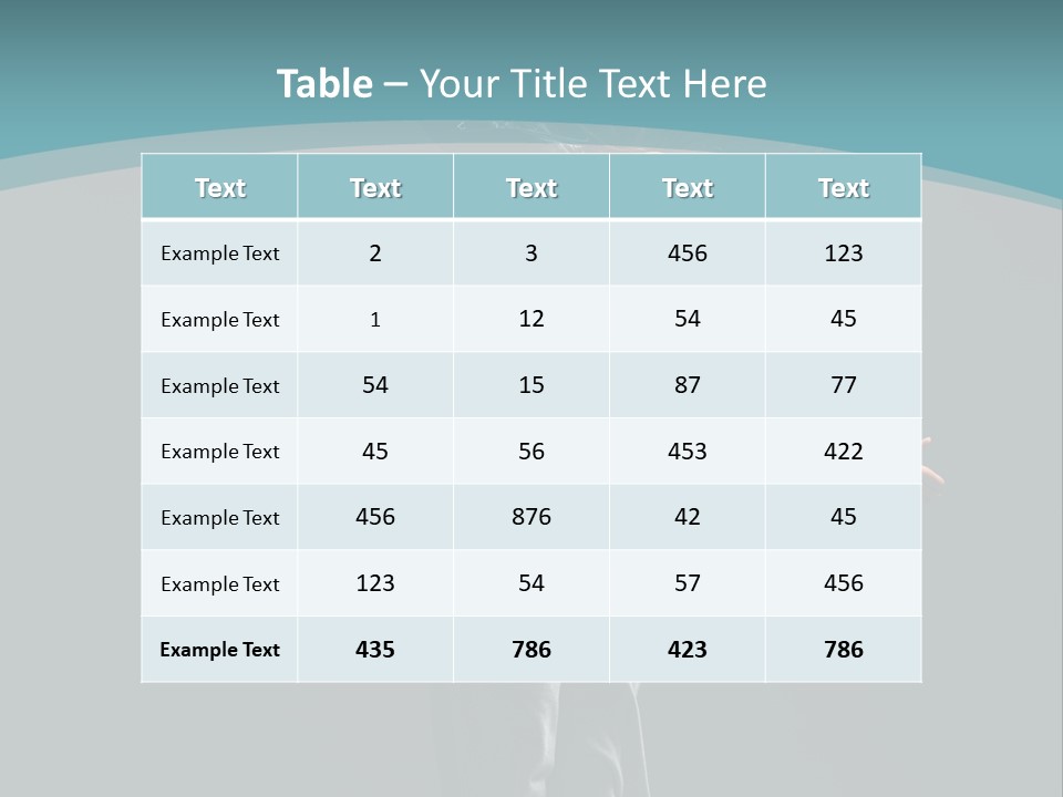 Grace Sensuality Fitness PowerPoint Template