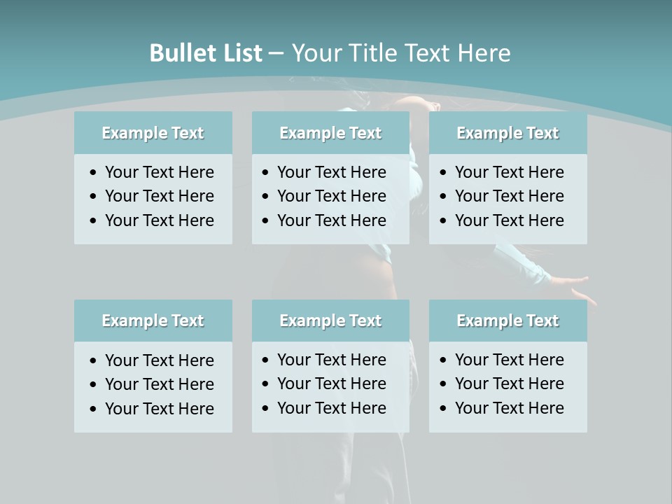 Grace Sensuality Fitness PowerPoint Template