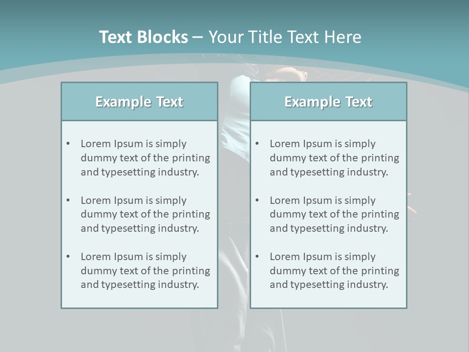 Grace Sensuality Fitness PowerPoint Template