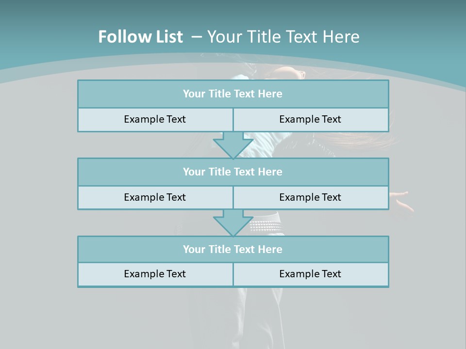 Grace Sensuality Fitness PowerPoint Template