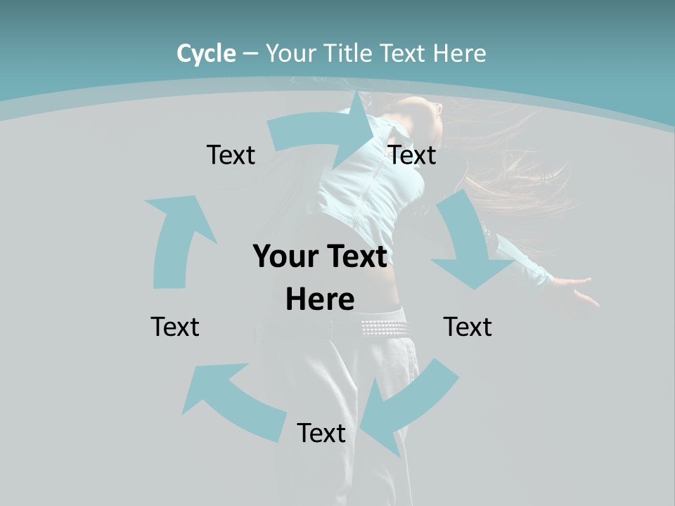 Grace Sensuality Fitness PowerPoint Template
