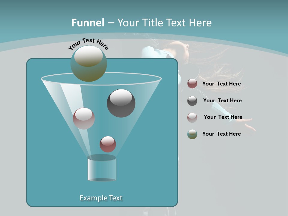 Grace Sensuality Fitness PowerPoint Template