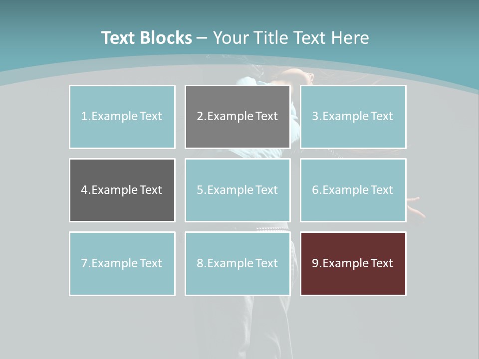 Grace Sensuality Fitness PowerPoint Template
