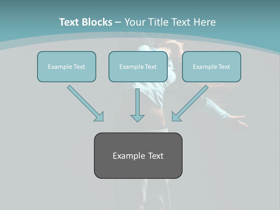 Grace Sensuality Fitness PowerPoint Template