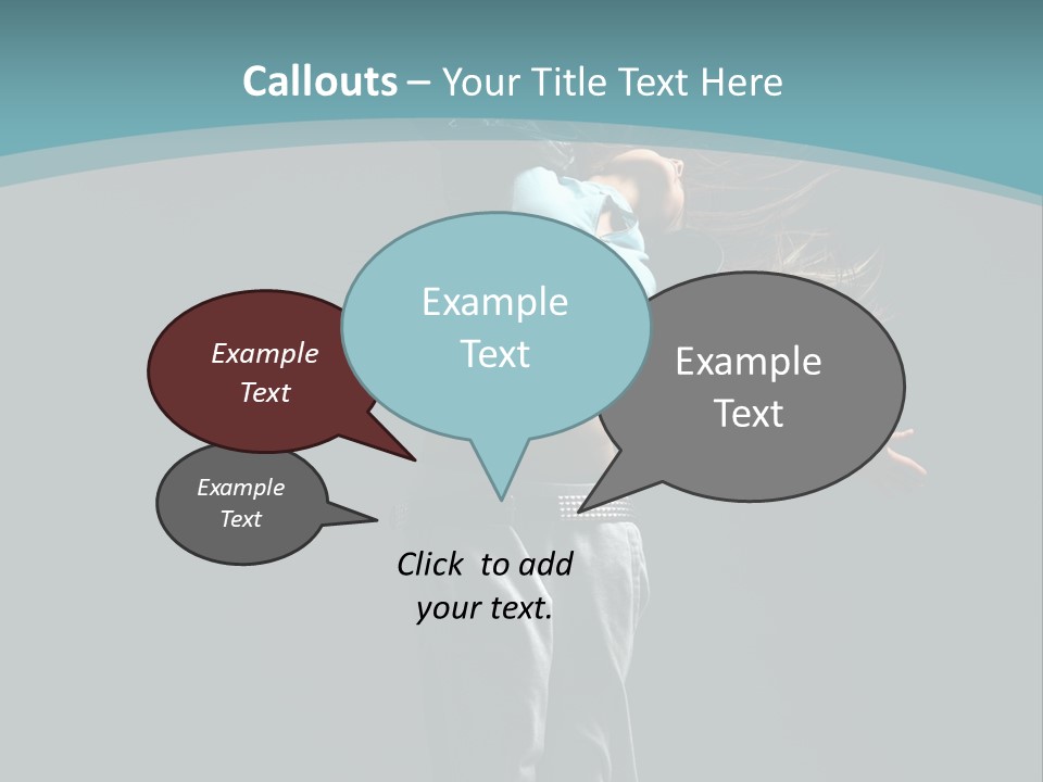 Grace Sensuality Fitness PowerPoint Template