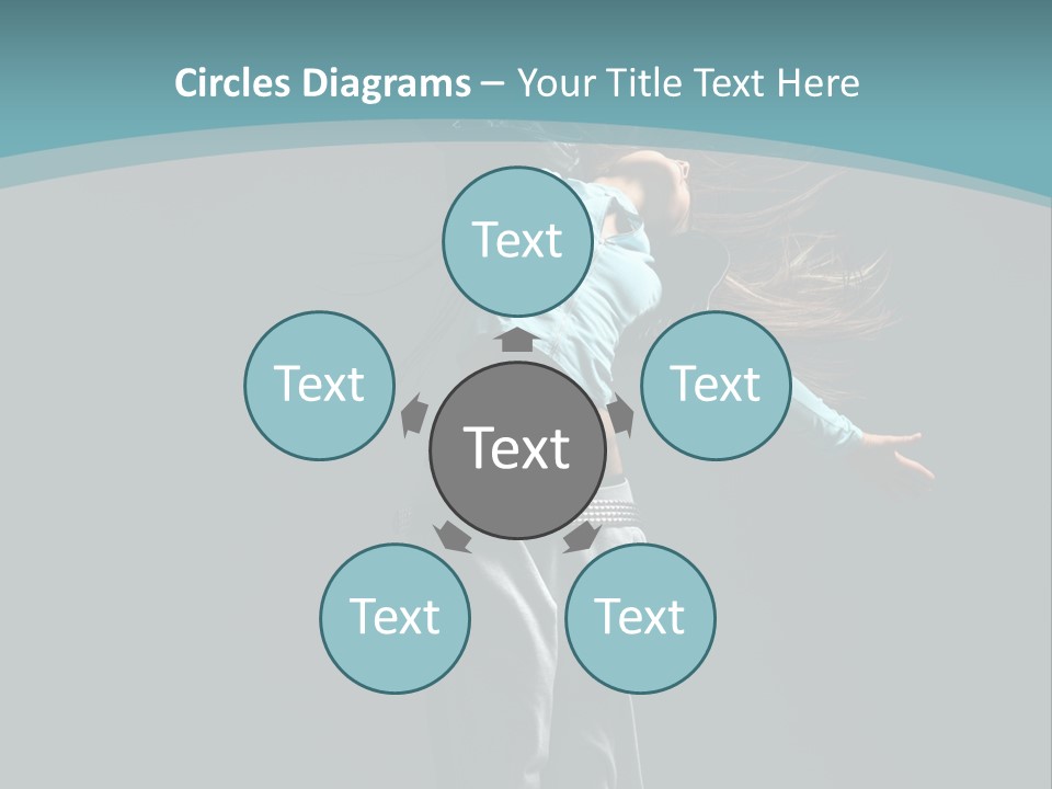 Grace Sensuality Fitness PowerPoint Template