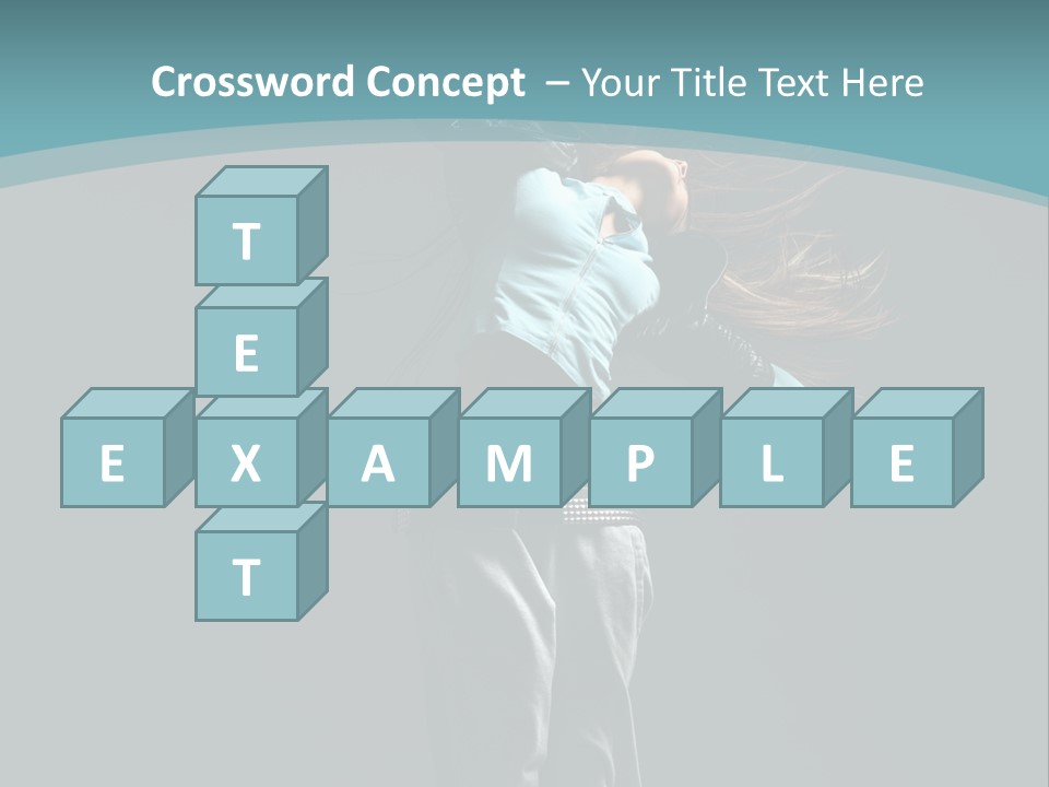 Grace Sensuality Fitness PowerPoint Template