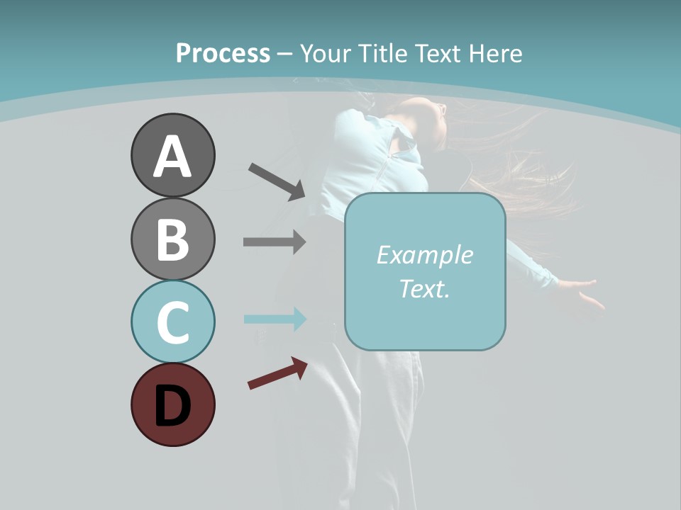 Grace Sensuality Fitness PowerPoint Template