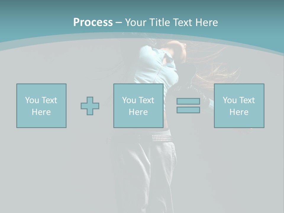 Grace Sensuality Fitness PowerPoint Template