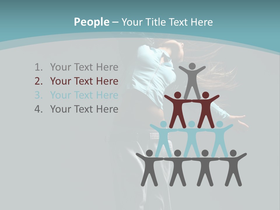 Grace Sensuality Fitness PowerPoint Template