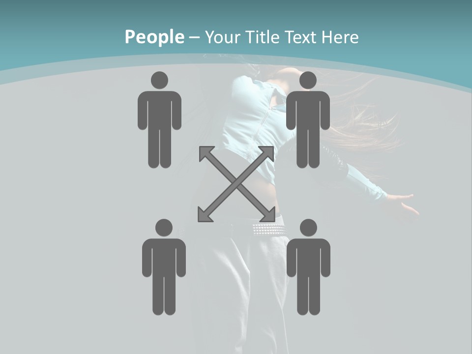 Grace Sensuality Fitness PowerPoint Template