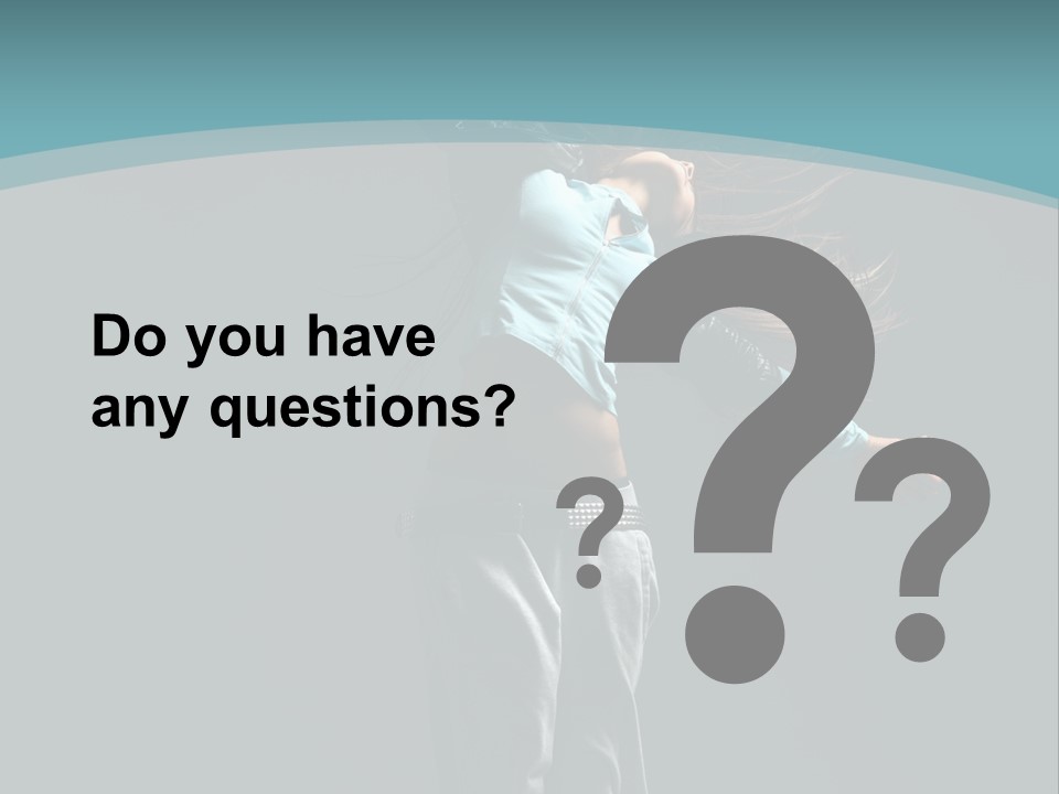 Grace Sensuality Fitness PowerPoint Template