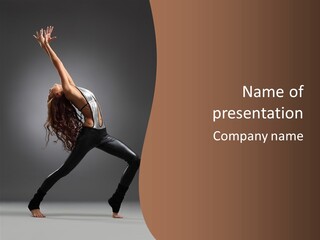 Grace Dance Y PowerPoint Template