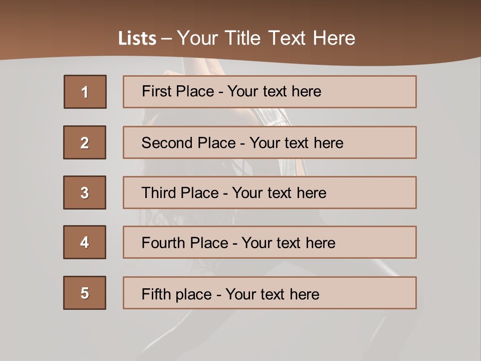 Grace Dance Y PowerPoint Template