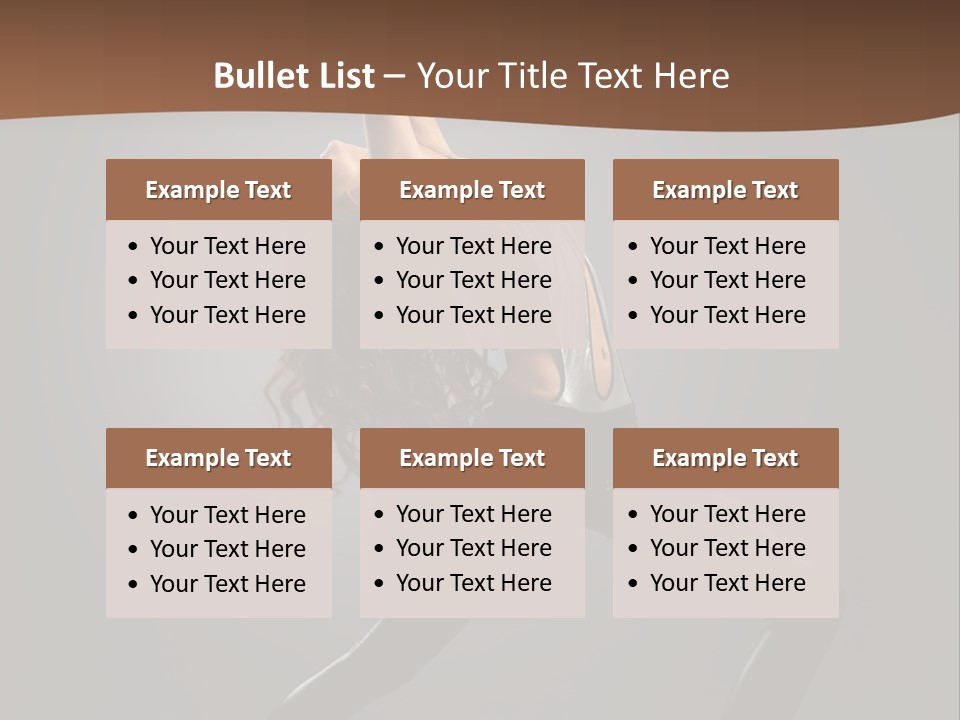 Grace Dance Y PowerPoint Template