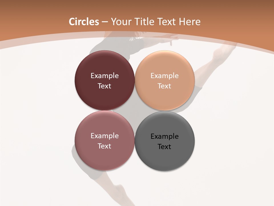 Beautiful Woman Teenager PowerPoint Template