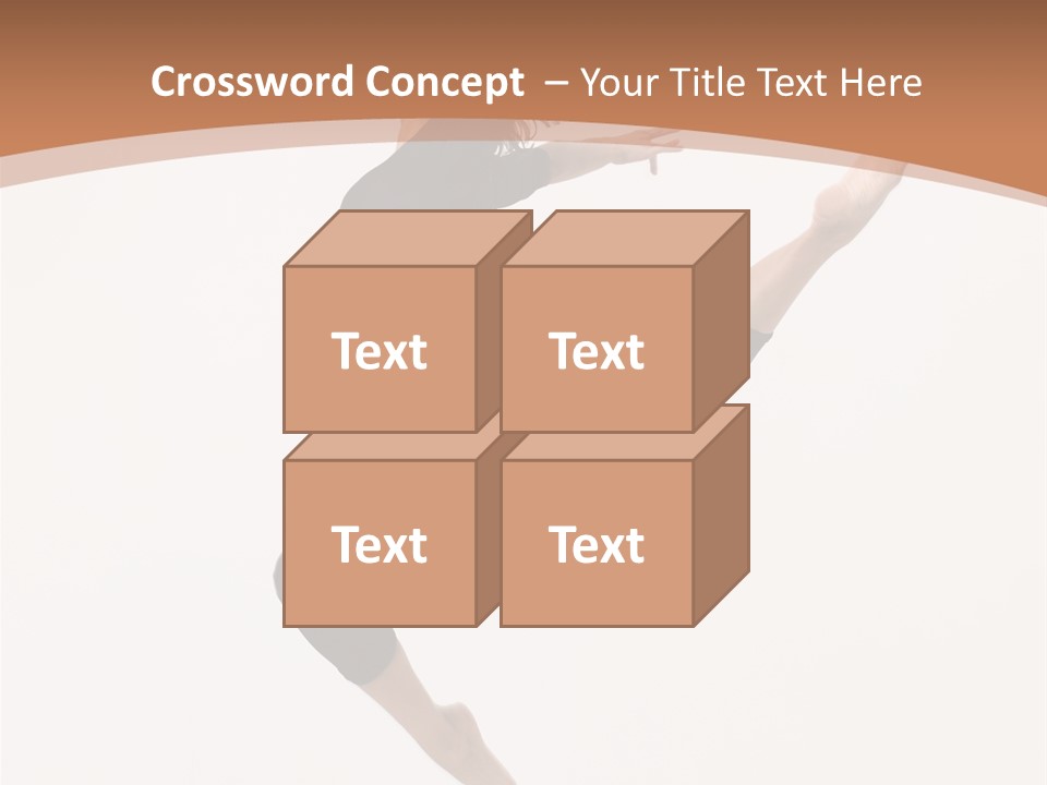 Beautiful Woman Teenager PowerPoint Template