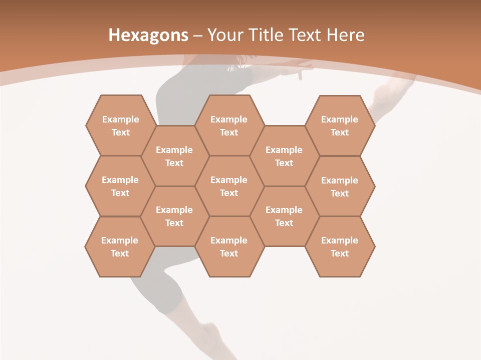 Beautiful Woman Teenager PowerPoint Template