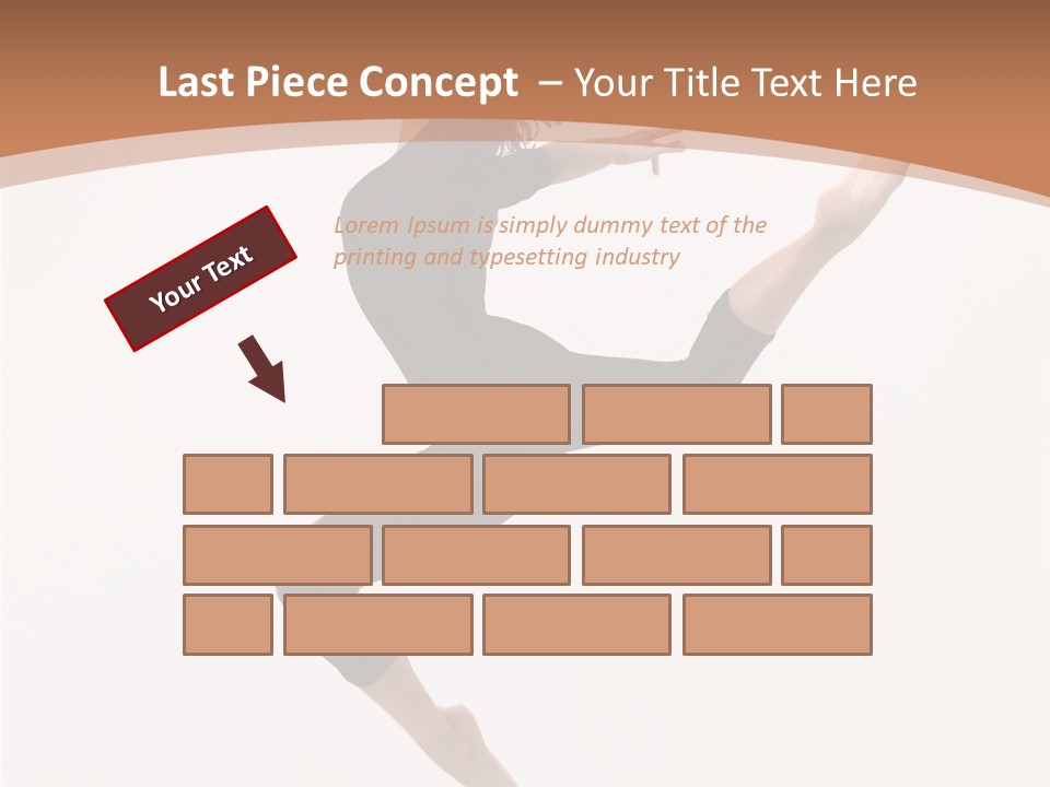 Beautiful Woman Teenager PowerPoint Template